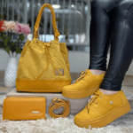Combo Bolso Billetera y Calzado Linse
